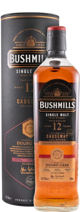 2008 Bushmills The Causeway Collection Douro Wine Cask Single Malt 12 anos