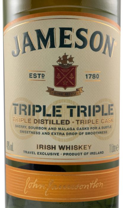 Jameson Triple Distilled & Triple Cask 1L