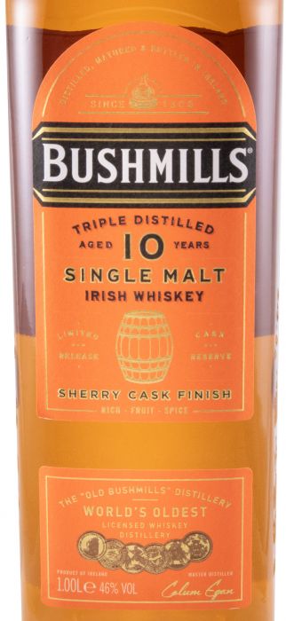 Bushmills Sherry Cask Triple Distilled 10 years