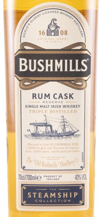 Bushmills Rum Cask The Steamship Collection