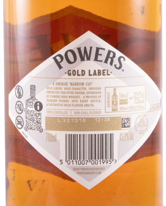 Powers Gold Label 43.2%