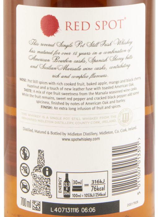Red Spot 15 years