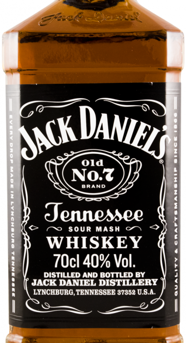 Jack Daniel's c/ 2 Copos (caixa em metal)