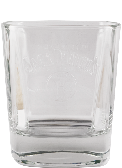 Jack Daniel's w/ 2 Glasses (metal case)