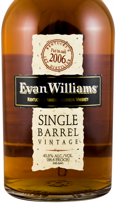 2006 Evan Williams Single Barrel Vintage