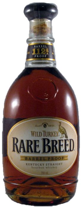 Wild Turkey Rare Breed Barrel Proof Straight Bourbon (garrafa antiga)