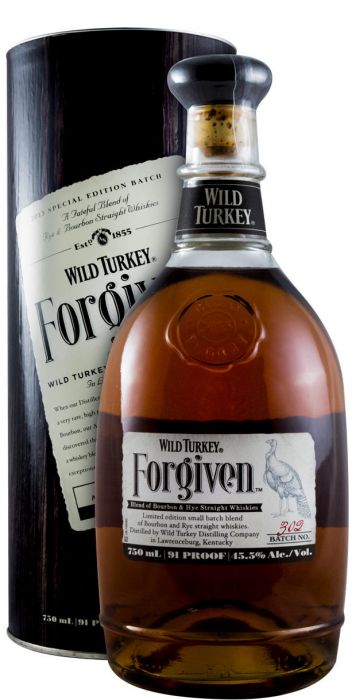 Wild Turkey Forgiven 2013 Edição Especial Batch N.º 302