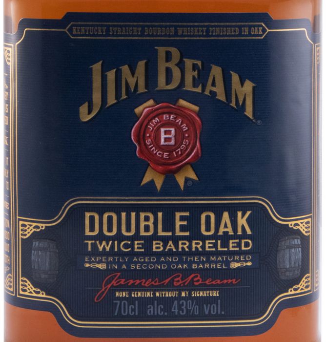 Jim Beam Double Oak Twice Barreled