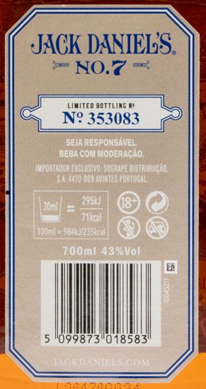 Jack Daniel's N.º 7 Legacy Edition 3