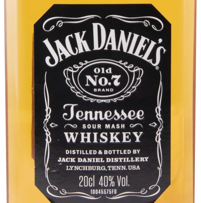 Frasco Jack Daniel's 20cl
