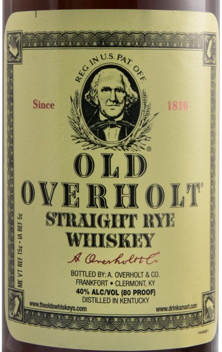 Old Overholt Straight Rye 1L