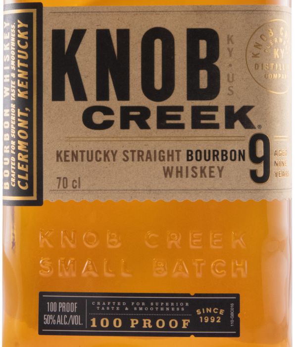 Knob Creek Straight Bourbon 9 anos