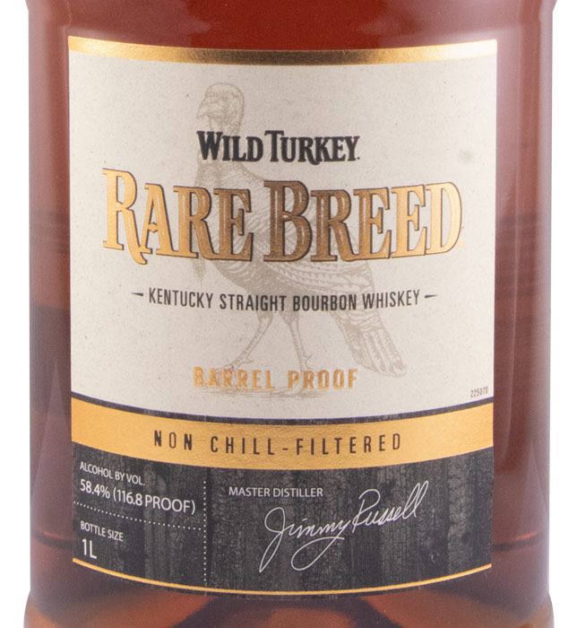 Wild Turkey Rare Breed Barrel Proof Straight Bourbon 1L