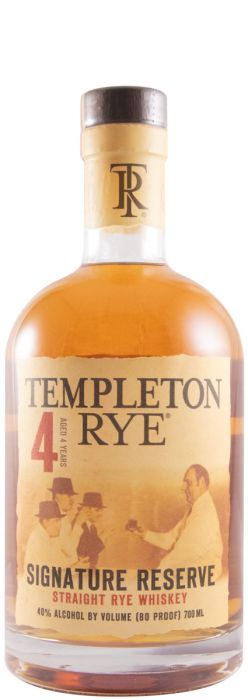 Templeton Rye Signature Reserve Straight Rye 4 years