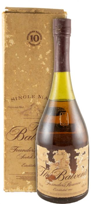 Balvenie Founder's Reserve 10 anos (rótulo danificado) 75cl