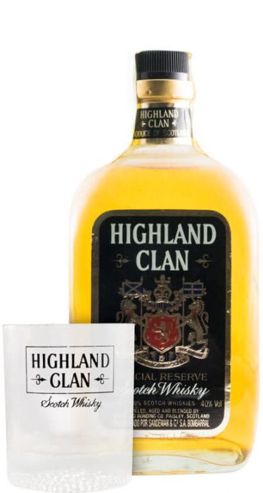 Highland Clan Special Reserve w/Glass 75cl
