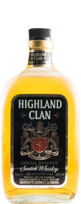 Highland Clan Special Reserve w/Glass 75cl