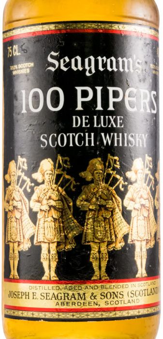 Seagram's 100 Pipers 75cl