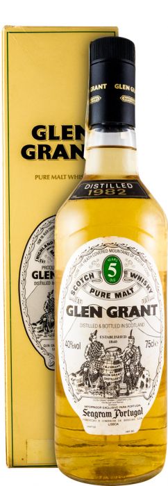Glen Grant 5 anos (destilado em 1982) 75cl