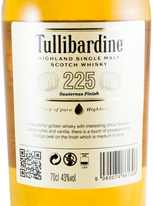 Tullibardine 225 Sauternes Finish
