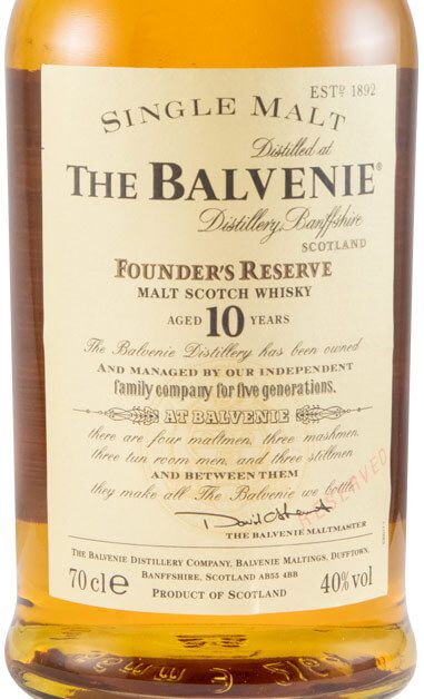 レア品The Balvenie Founder's Reserve 10年 Balvenie-10-Year-Old-Founders-