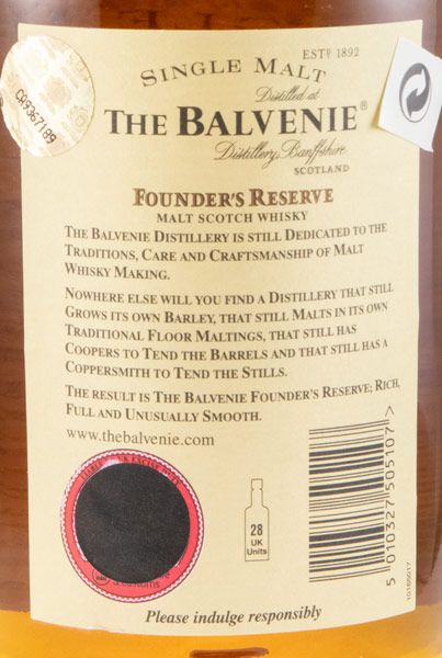 Balvenie Founder's Reserve 10 anos