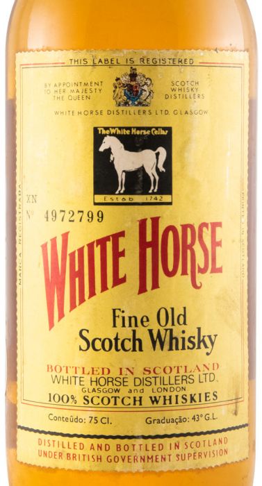 White Horse (garrafa redonda) 75cl