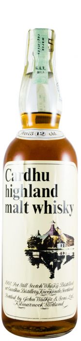 Cardhu 12 years Highland (tall bottle)