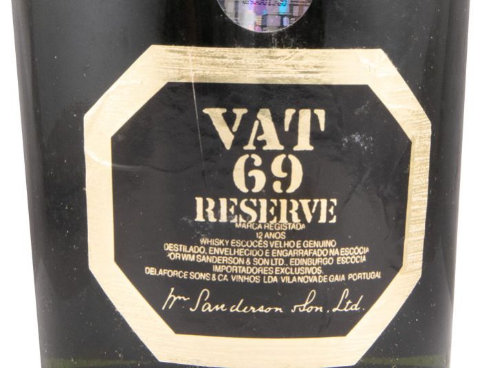 Vat 69 Reserve 12 anos 75cl