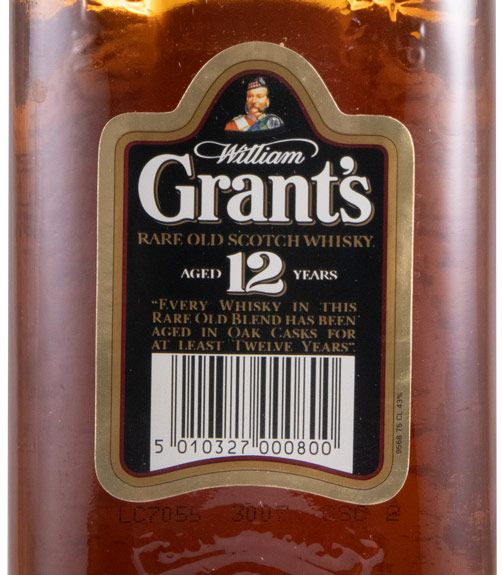 Grant's 12 years (tall bottle) 75cl