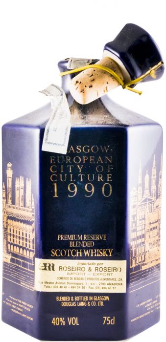 Glasgow European City Of Culture 1990 Premium Reserve 75cl
