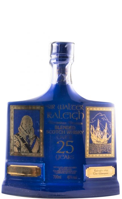 Sir Walter Raleigh 25 anos Elizabethan Premium (garrafa azul)