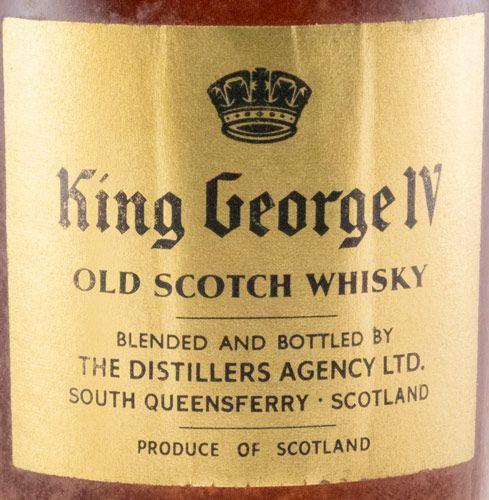 King George IV (garrafa com carica)