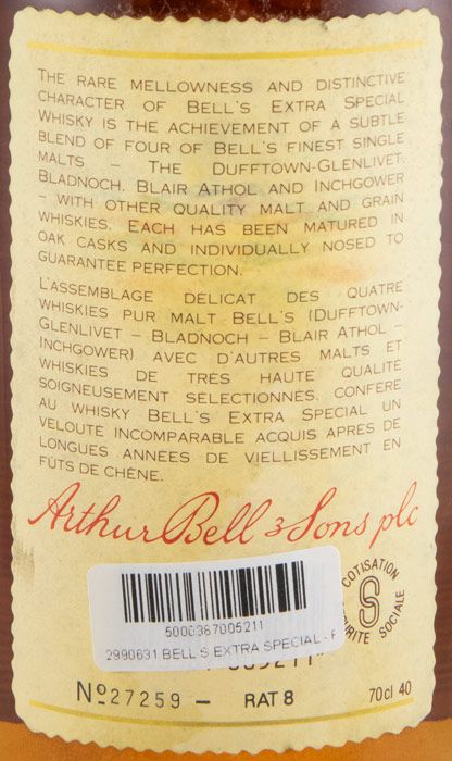 Bell's Extra Special (old label)