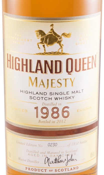 1986 Highland Queen Magesty