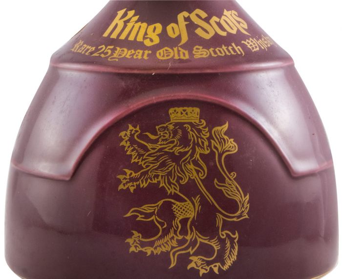 King of Scots 25 anos (garrafa em cerâmica)