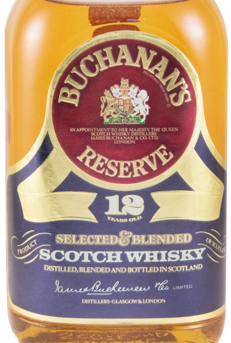 Buchanan's Reserve 12 anos 75cl