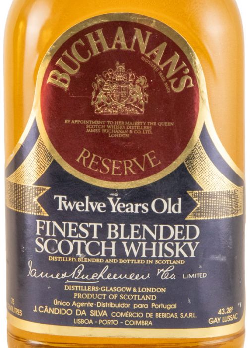 Buchanan's Reserve 12 anos 75cl