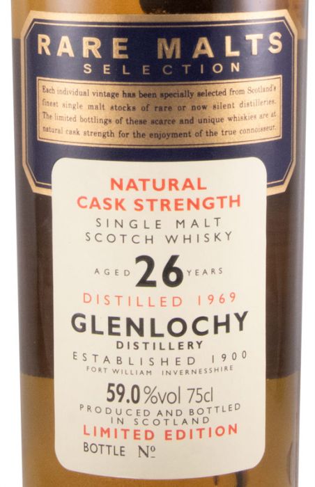 Glenlochy Natural Cask Strength 26 anos 75cl