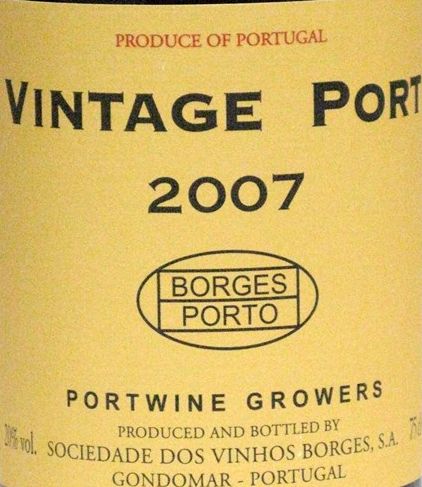 2007 Borges Vintage Porto