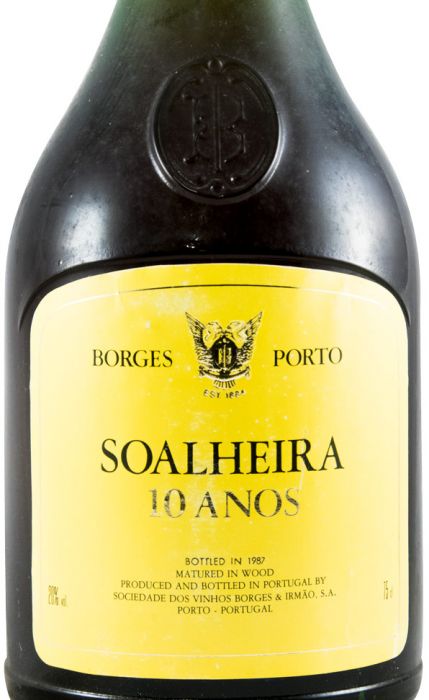 ボルジェス・ソアリエイラ10年 ポート （1987年で瓶に詰め）