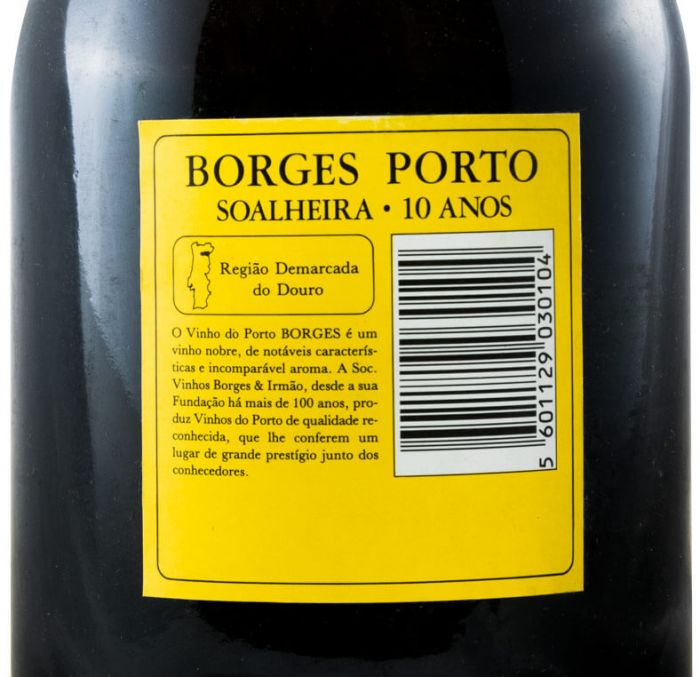 Borges Soalheira 10 anos Tawny Porto (garrafa baixa)