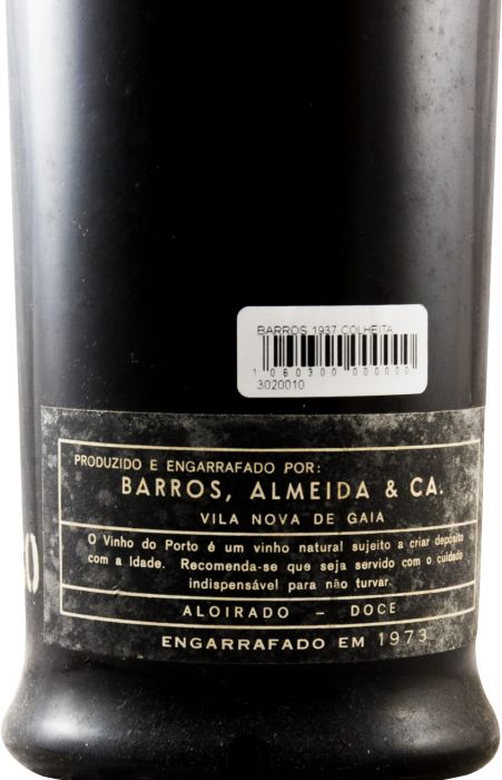 1937 Barros Colheita Port