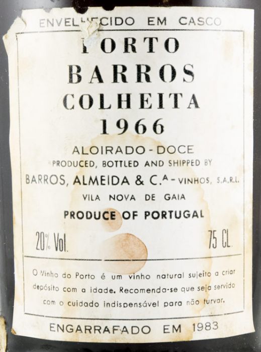 1966 Barros Colheita Porto