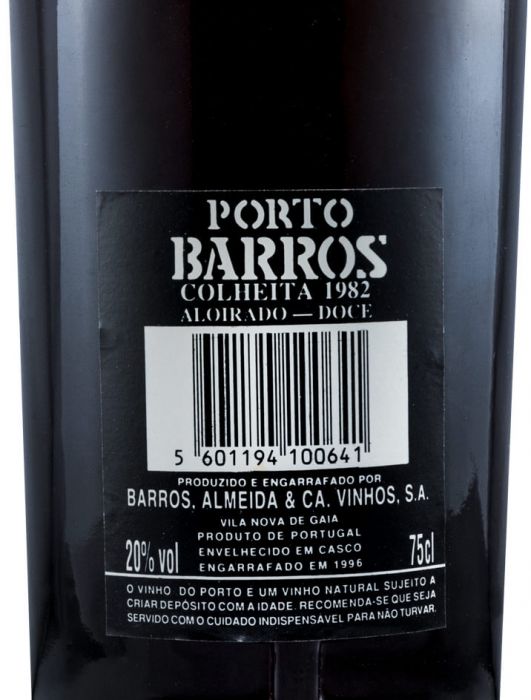 1982 Barros Colheita Port