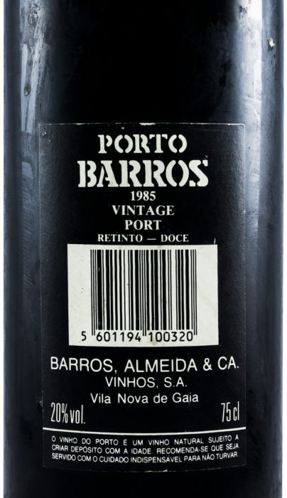 1985 Barros Vintage Porto