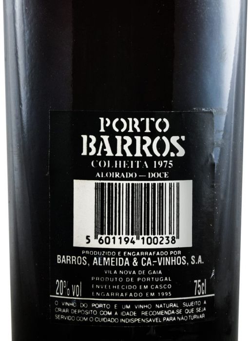 1975 Barros Colheita Porto