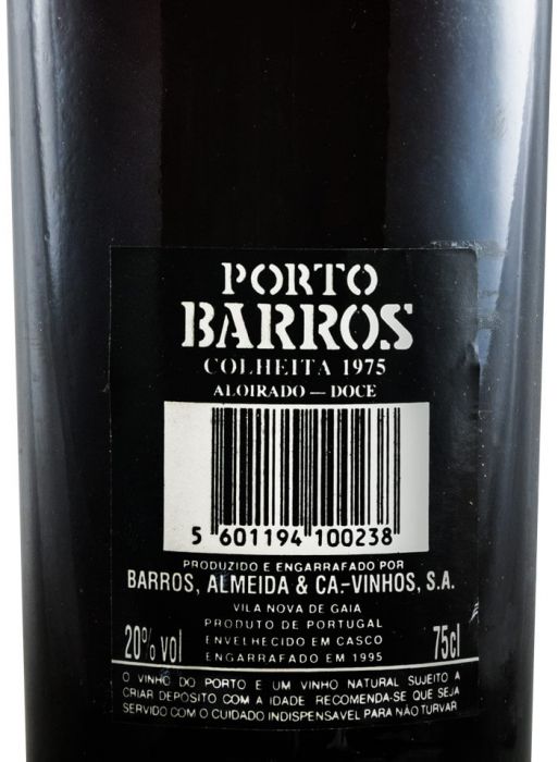 1975 Barros Colheita Port