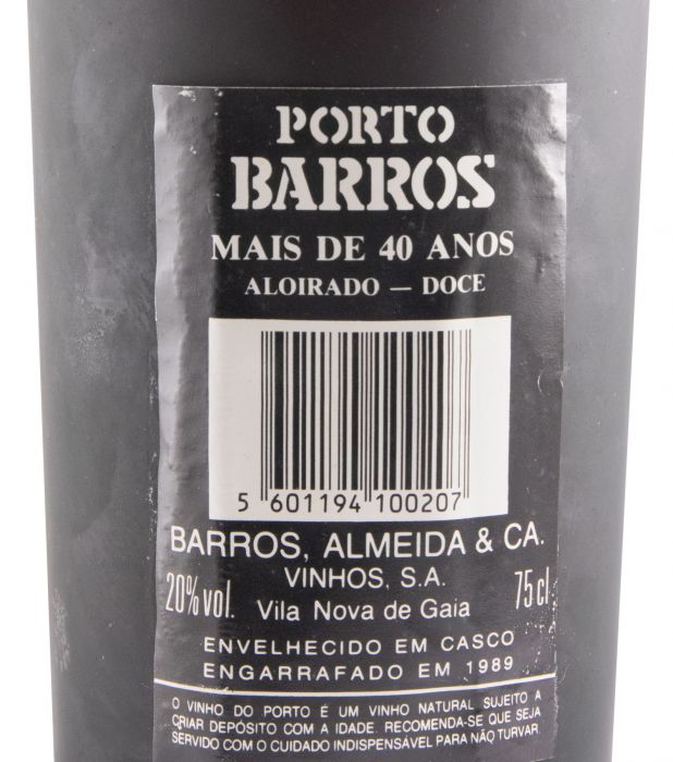Barros +40 years Port