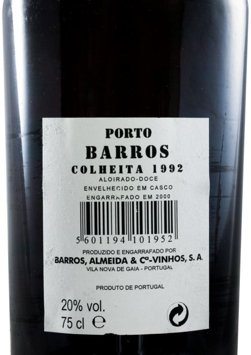 1992 Barros Colheita Porto